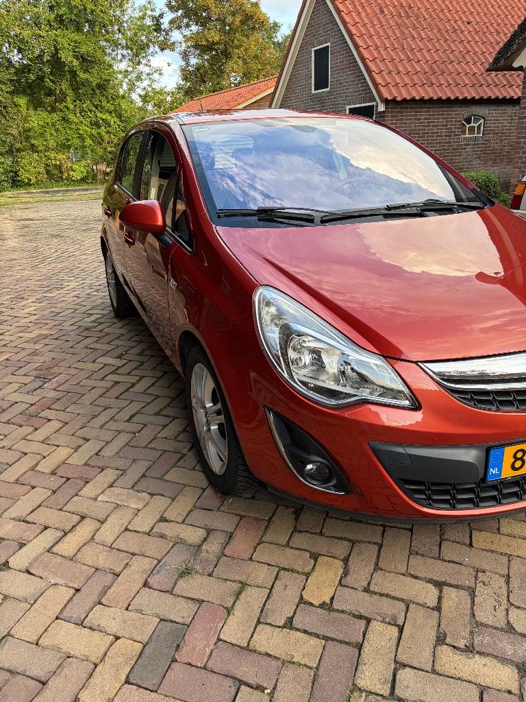 Opel Corsa 1.4 16V 5D 2011 Rood, Voorwielaandrijving, Euro 5, 1063 kg, 1398 cc