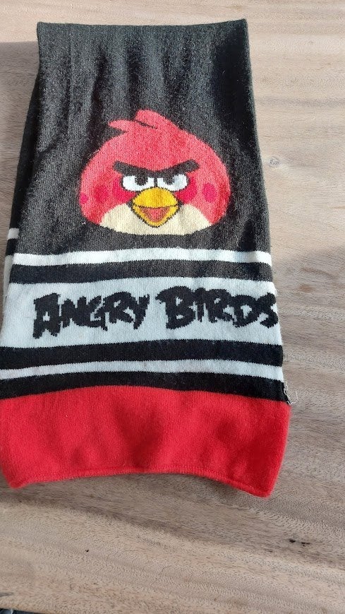 Angry Birds Sjaal - 170x24 cm, Ophalen