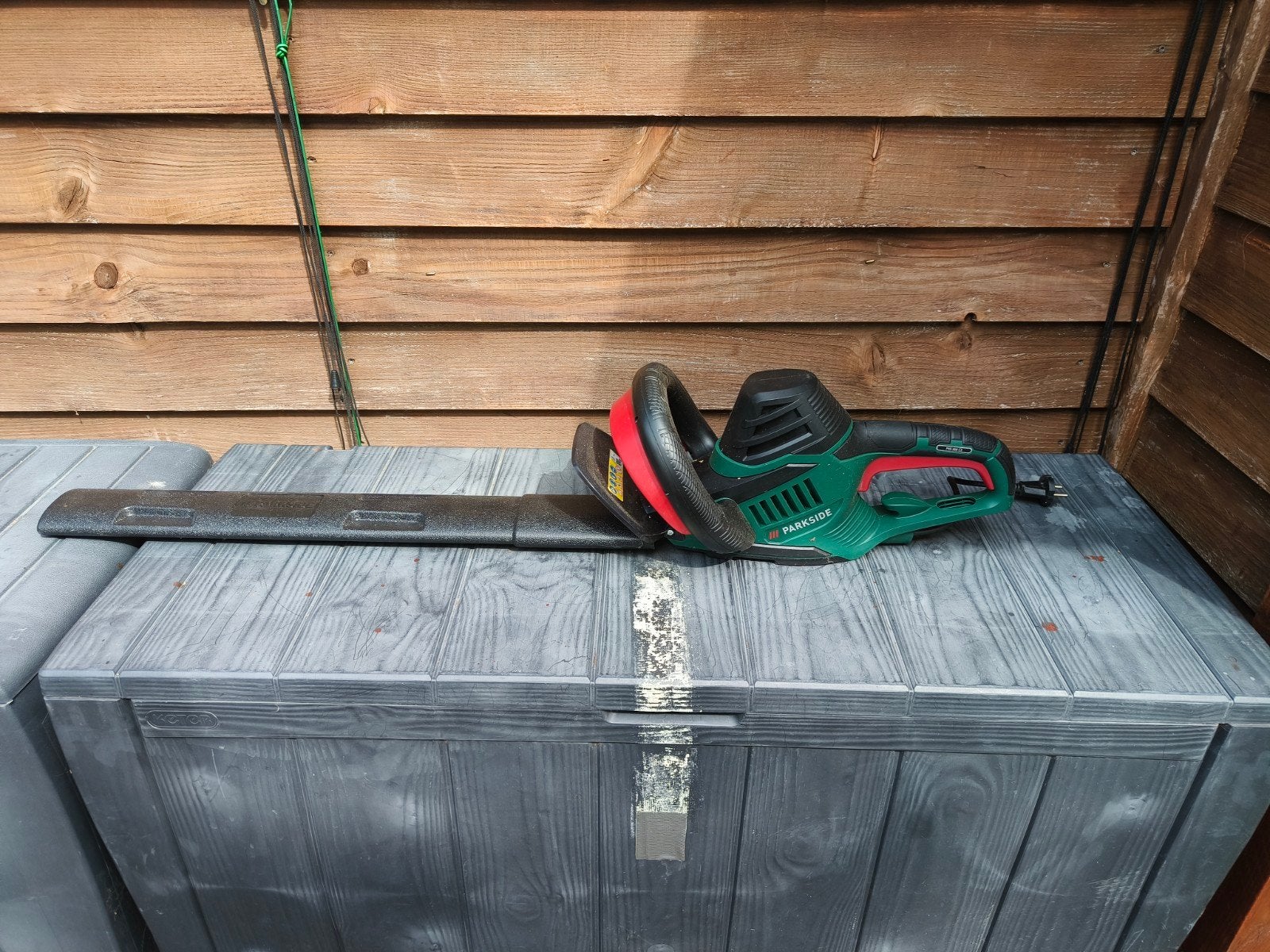 Parkside elektrische heggenschaar zgan, Ophalen, Zo goed als nieuw, Elektrisch, Parkside