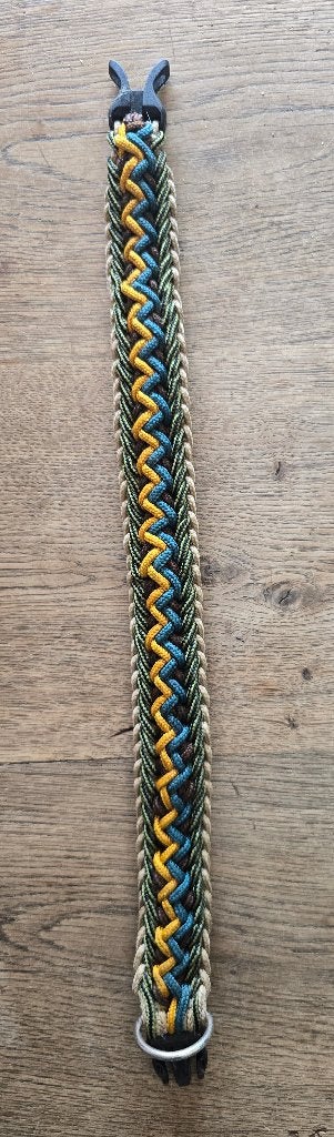 Handmade paracord halsband, Ophalen of Verzenden, Handgemaakt, Nieuw