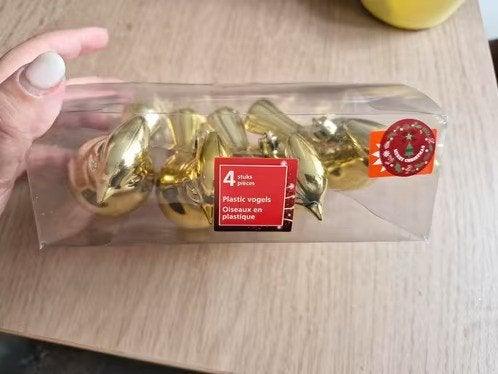 4 gouden vogels h, Diversen, Kerst, Evora, Onbekend, Nieuw, Ophalen of Verzenden