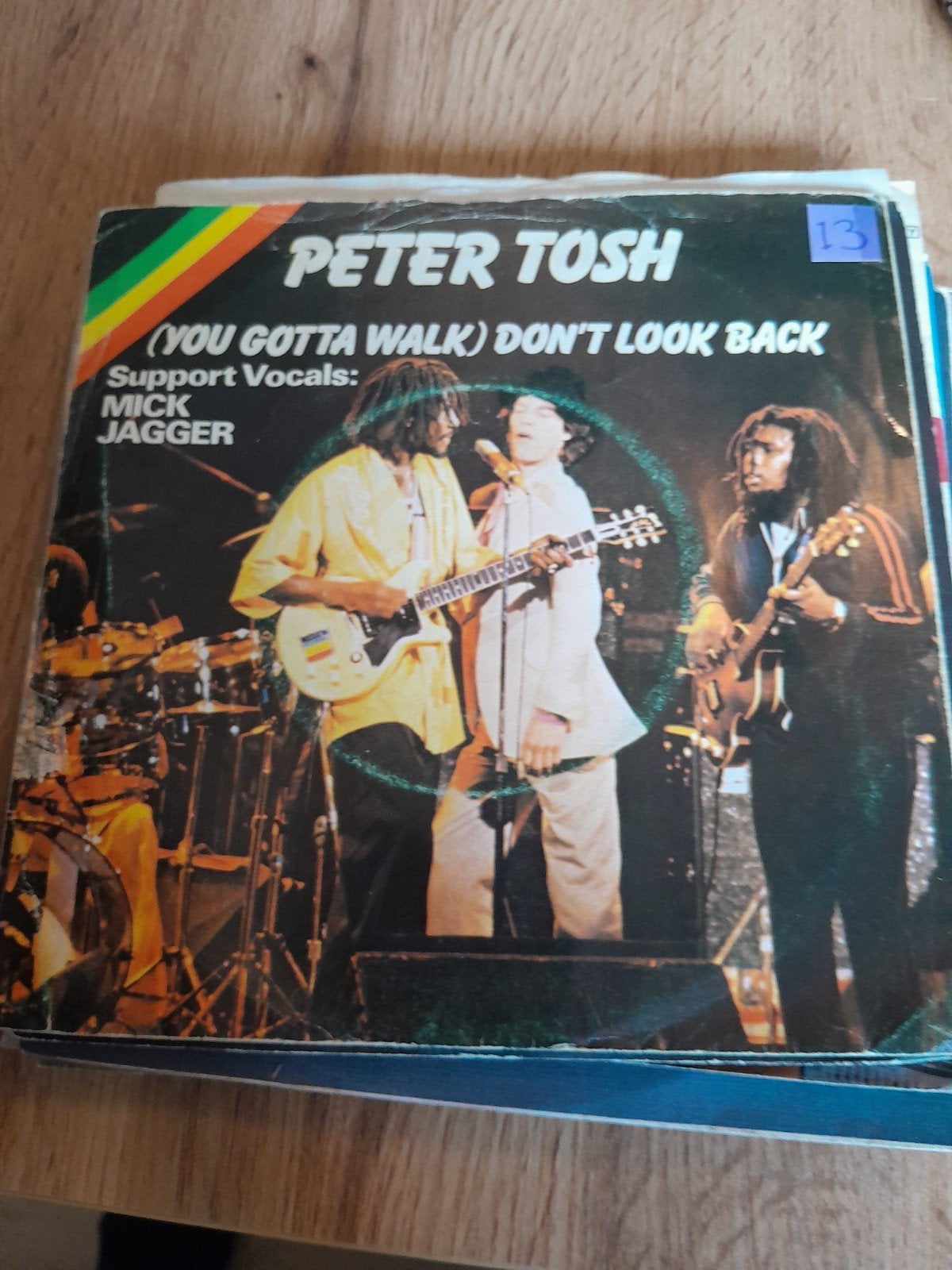 peter tosh 7 inch don,t look back, Ophalen of Verzenden, Zo goed als nieuw, Pop