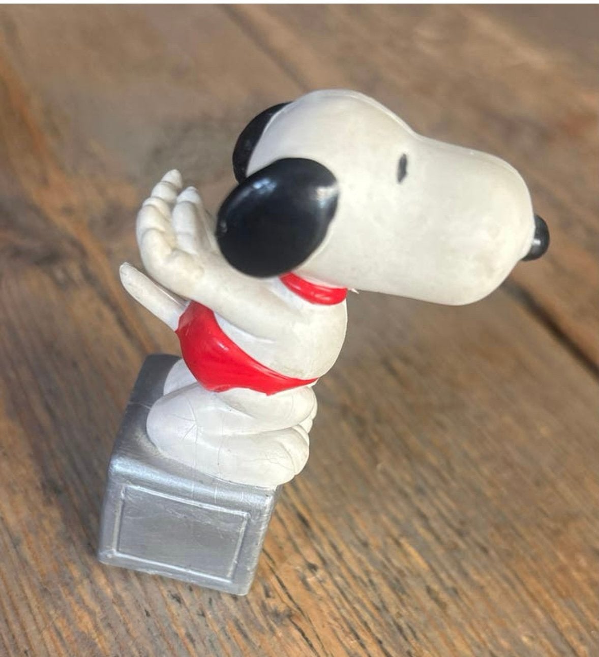 Vintage Schleich Snoopy – Olympische Zomerspelen 1984, Verzamelen, Ophalen of Verzenden, Zo goed als nieuw