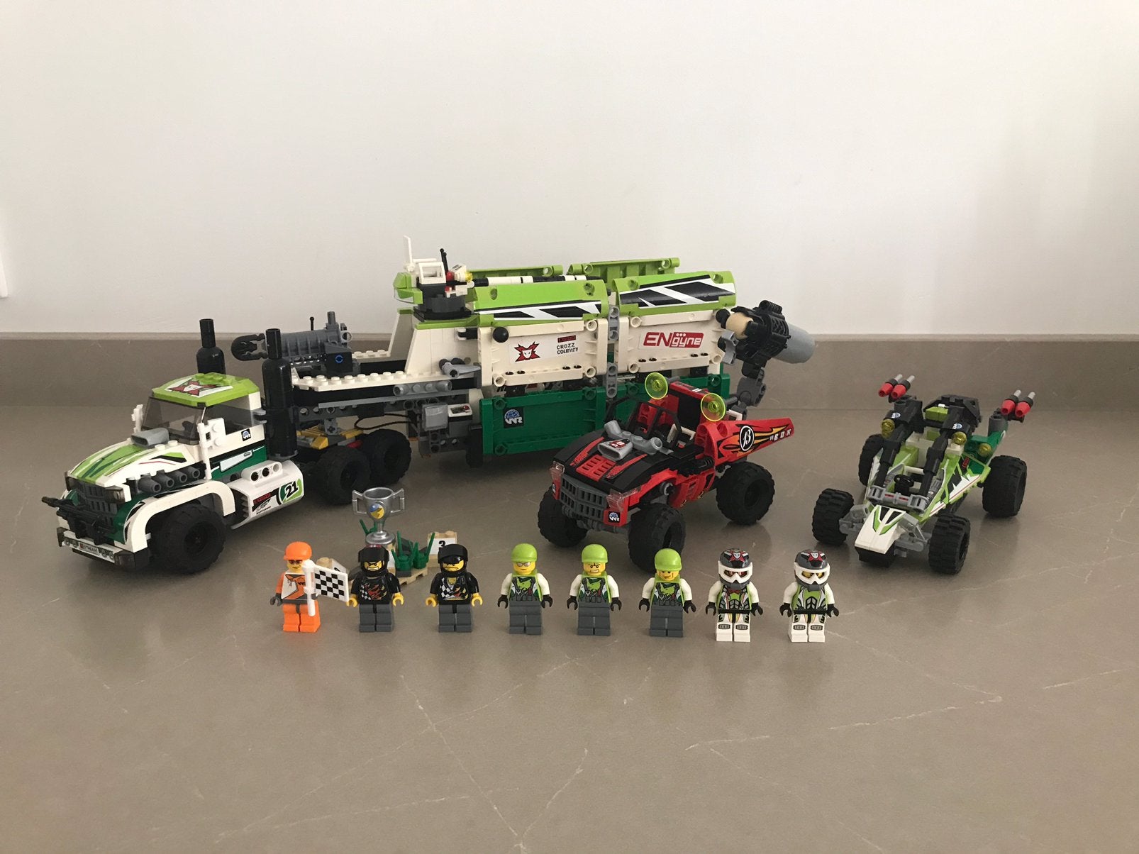 Lego world racers set 8864, Overige thema's, Lego, Ophalen of Verzenden, Zo goed als nieuw