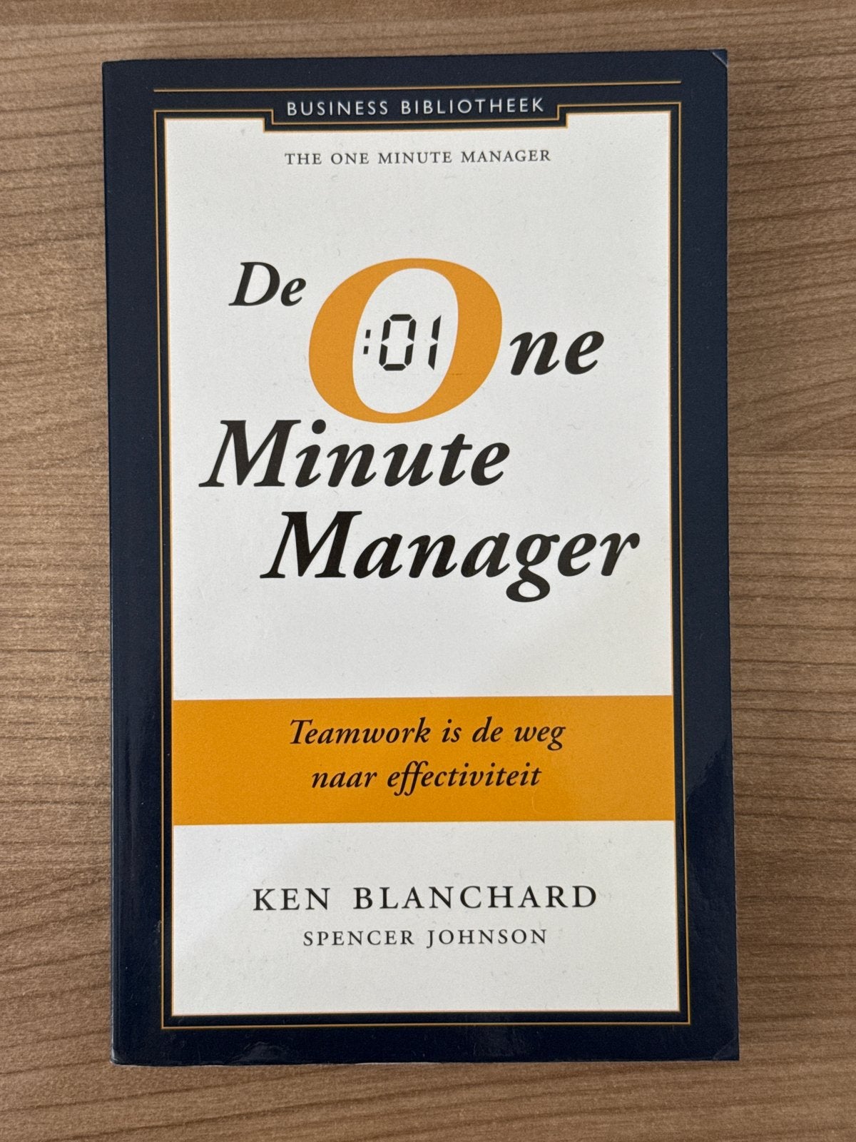 De One Minute Manager - Ken Blanchard & Spencer Johnson, Ophalen, Gelezen, Management