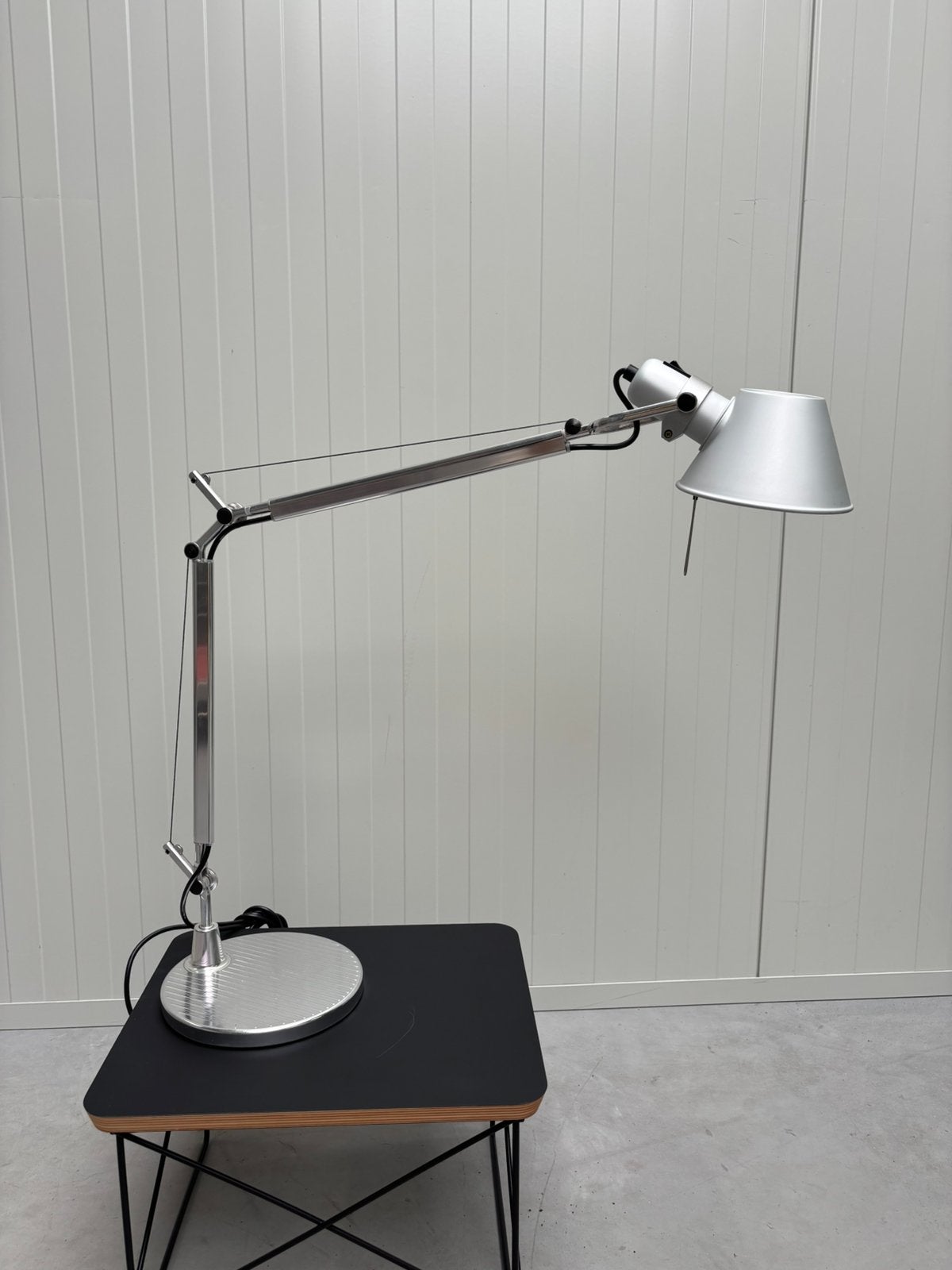 Artemide tolomeo mini lamp, Huis en Inrichting, Lampen | Tafellampen, Bureaulamp, Gebruikt, Metaal, Met schakelaar