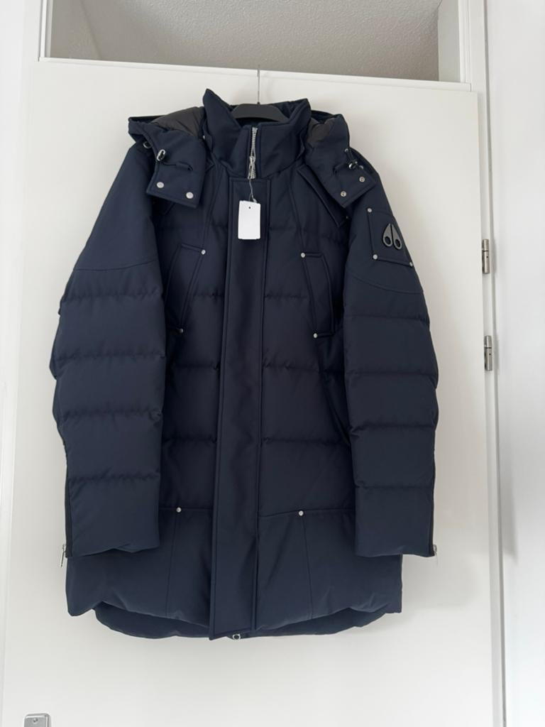 Mooie Moose Knuckles Jas, 100% origineel., Ophalen of Verzenden, Nieuw, Maat 52/54 (L), Blauw