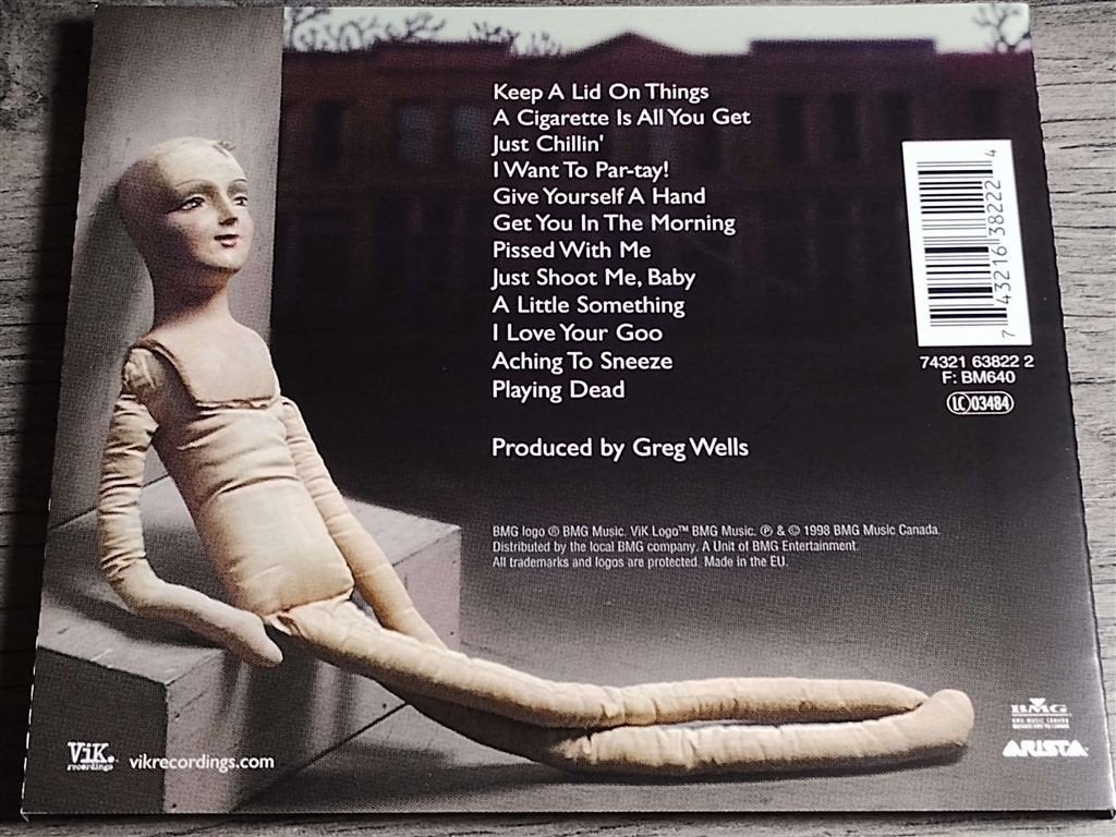 Crash Test Dummies - Give Yourself A Hand, Ophalen of Verzenden, Zo goed als nieuw, Poprock