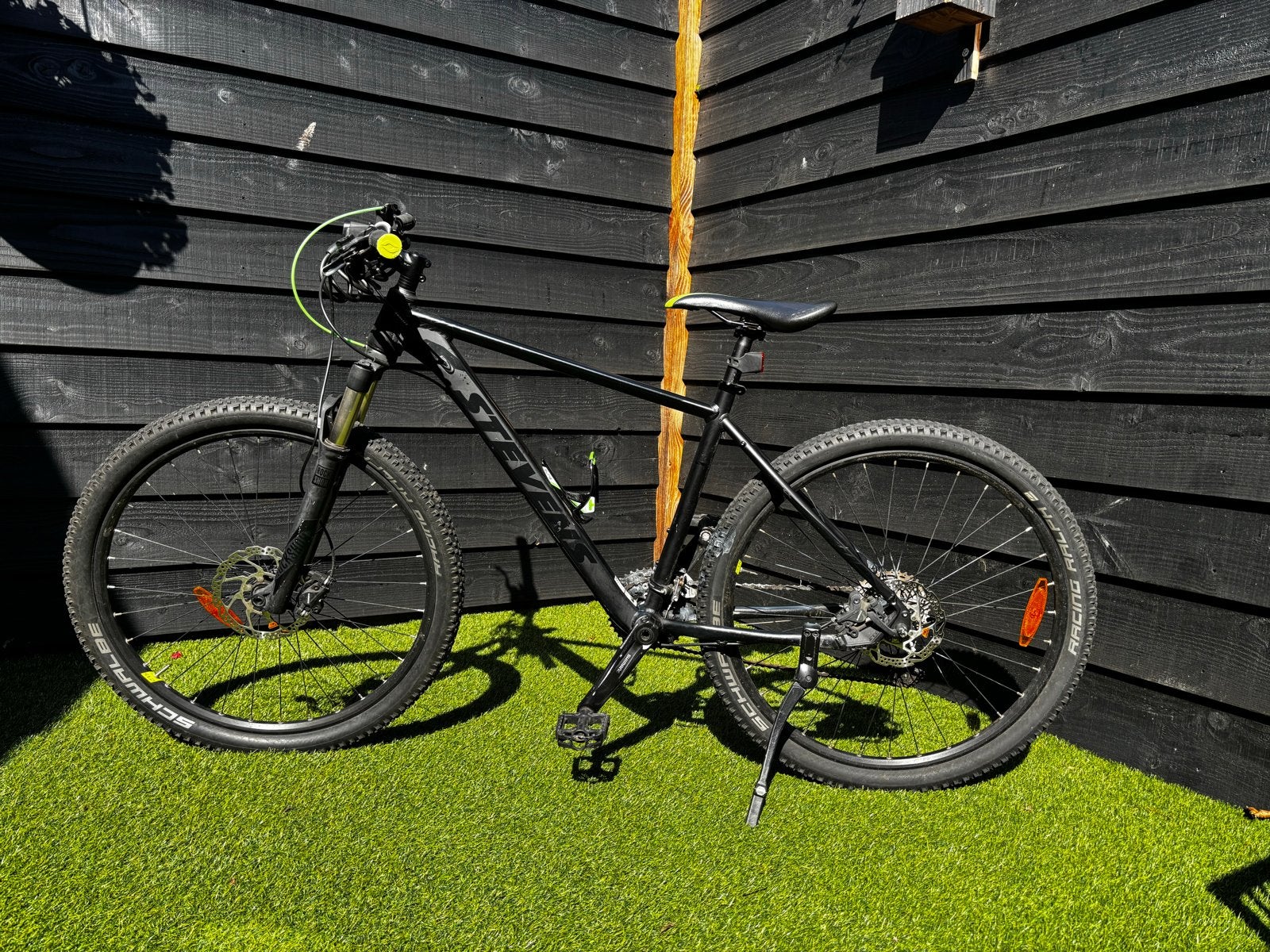 Mountainbike 27.5 inch, frame 18 inch met standaard en verli, Ophalen, Gebruikt, Hardtail, 45 tot 49 cm