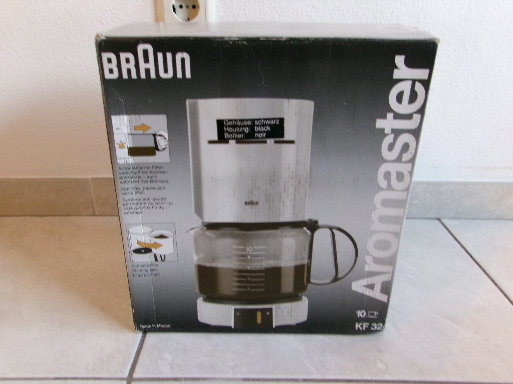 Braun koffiezetapparaat, 4 tot 10 kopjes, Ophalen of Verzenden, Gebruikt, Koffiemachine