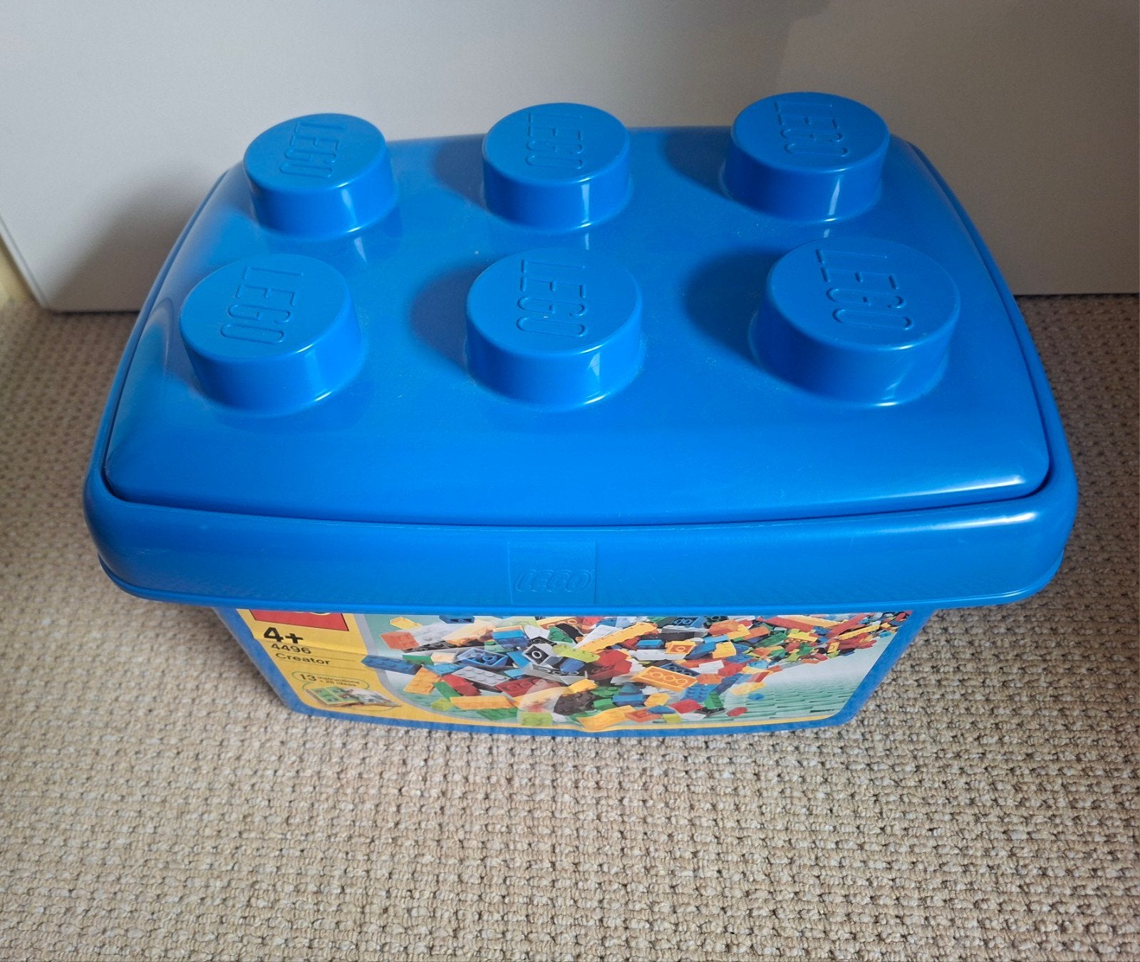 2 lege LEGO opbergdozen, Gebruikt, Inclusief doos, Lego, Overige typen
