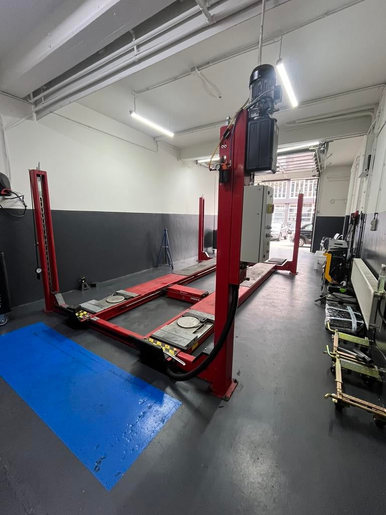 Vierkoloms hefbrug, Auto diversen, Autogereedschap, Ophalen, Gebruikt