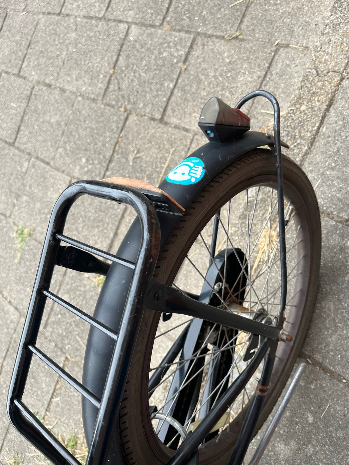 24 inch fiets - Gebruikt, zeer goede staat, nieuwe banden/li, Ophalen of Verzenden, Gebruikt, Terugtraprem, 20 inch of meer