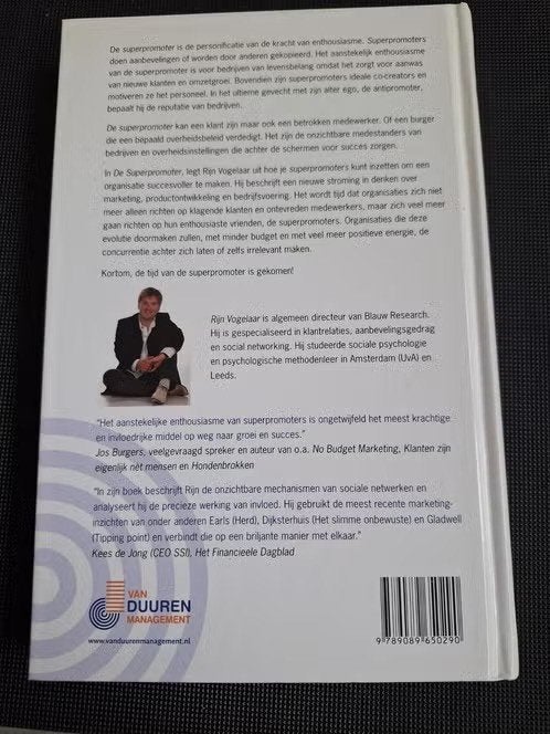 R. Vogelaar - De Superpromoter h, Sociale wetenschap, Ophalen of Verzenden, Zo goed als nieuw, R. Vogelaar