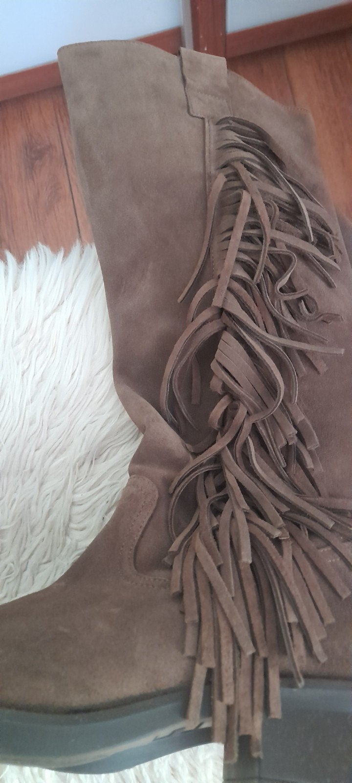 Steve Madden laarzen taupe maat 41 - helemaal nieuw!, Hoge laarzen, Bruin, Steve Madden, Nieuw