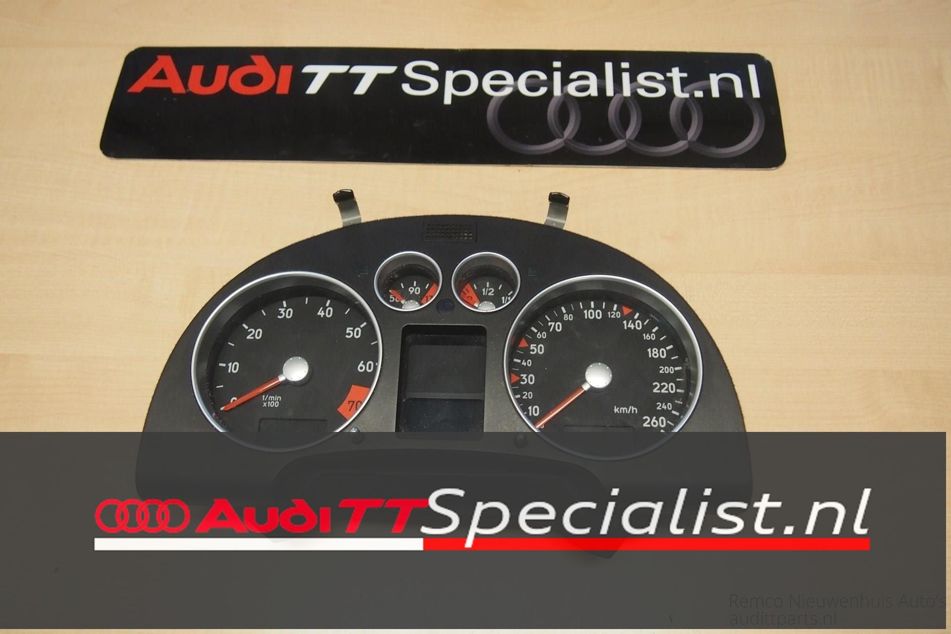 Tellerklok/combi-instrument gereviseerd Audi TT 8N 1998-2006, -, -, -, Gereviseerd