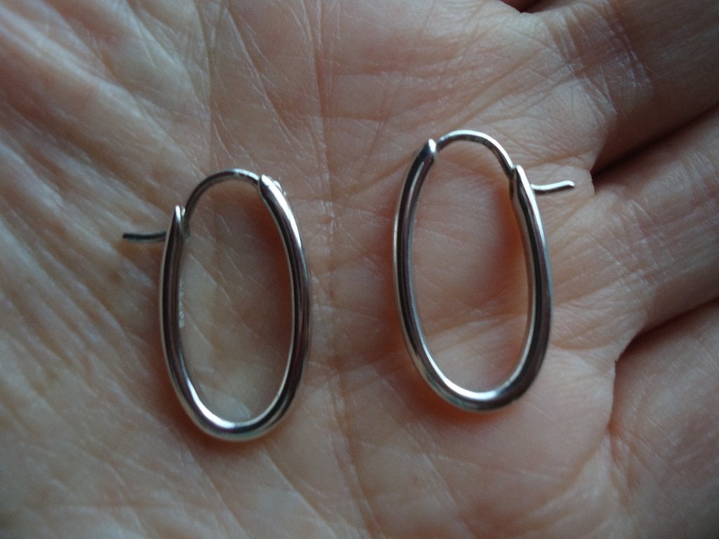 mooie echt zilveren oorringen met hangers parel esprit 925, Ophalen of Verzenden, Zo goed als nieuw, Met parel, Zilver