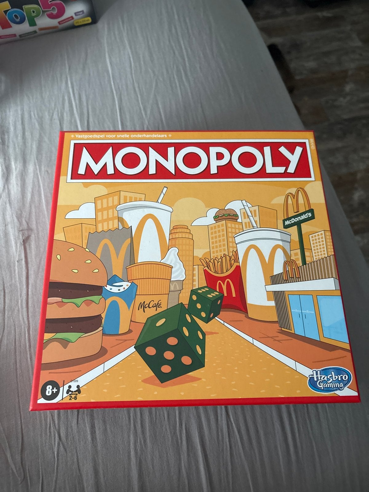 Monopoly McDonald's Editie - Vastgoedspel voor snelle onderh, Vijf spelers of meer, Ophalen, Nieuw