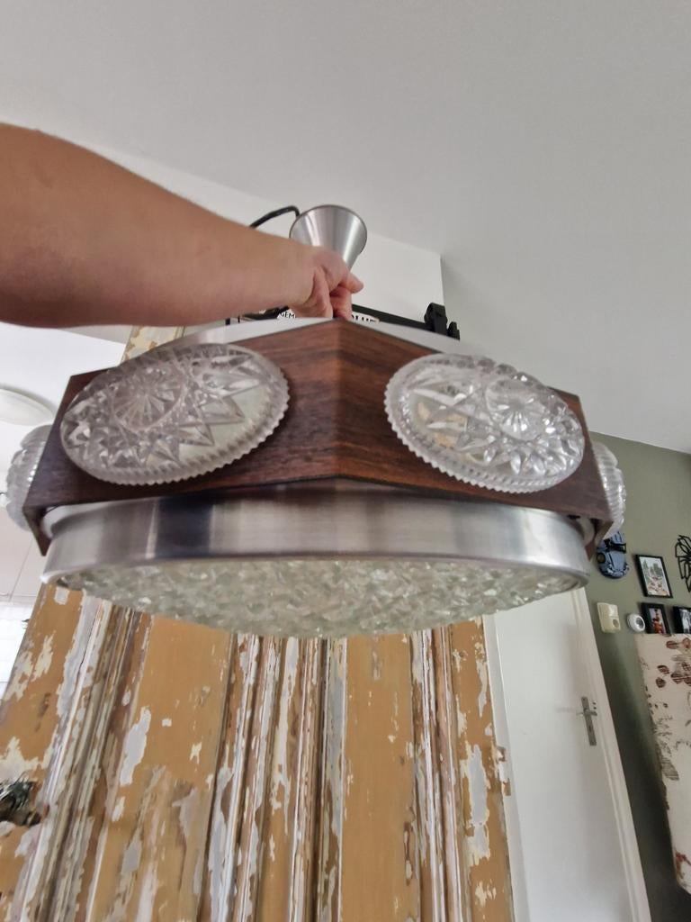 Vintage Lakro hanglamp, Ophalen