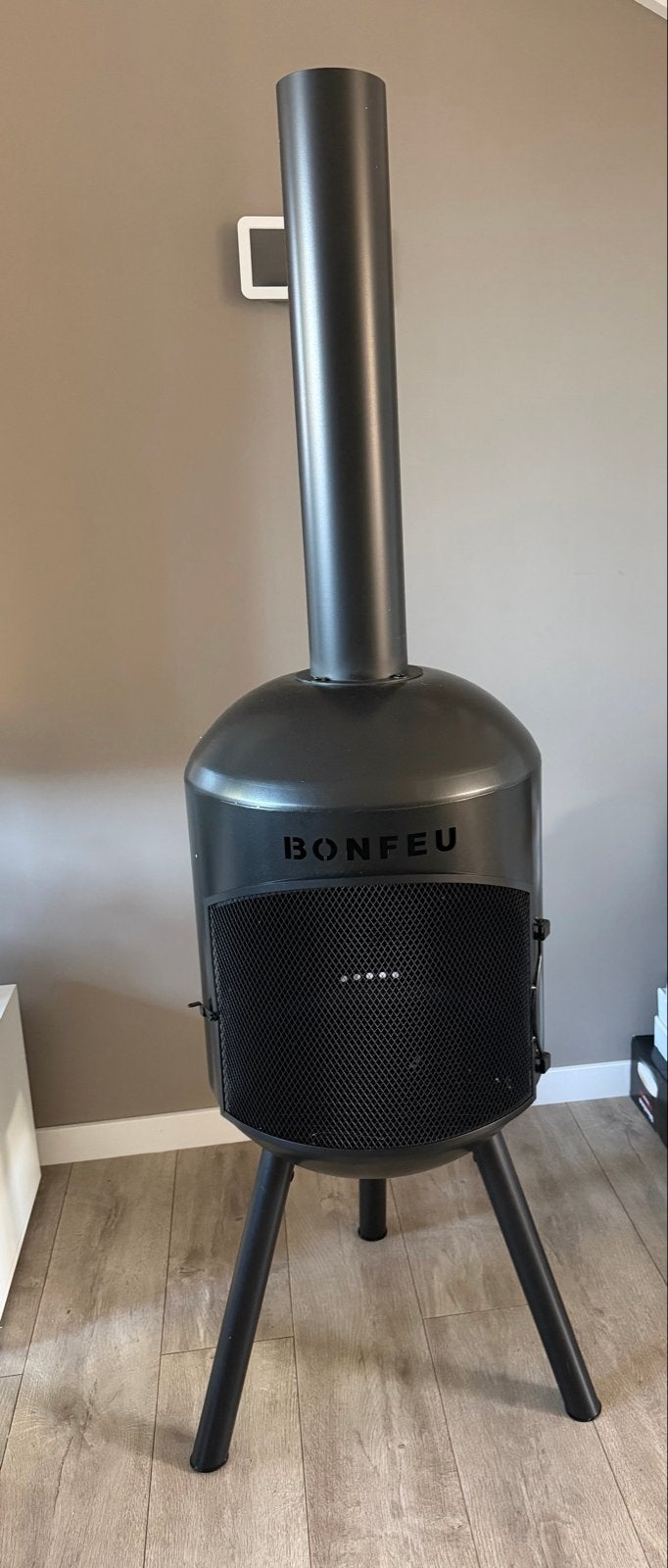 BonFeu BonBono Zwart Tuinhaard - Nieuw, Ophalen of Verzenden, Nieuw