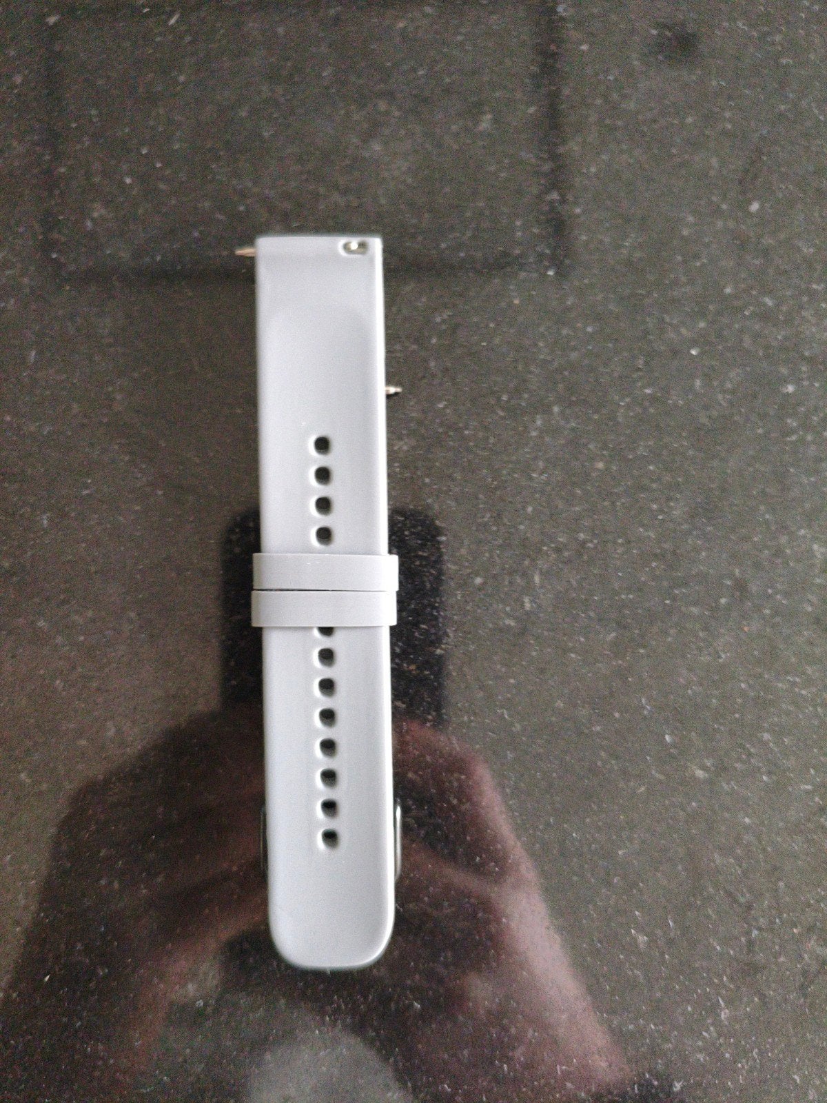 20mm Horlogebandje voor Garmin smartwatches - Grijs, Ophalen of Verzenden, Nieuw, Grijs, Garmin (compatibel)