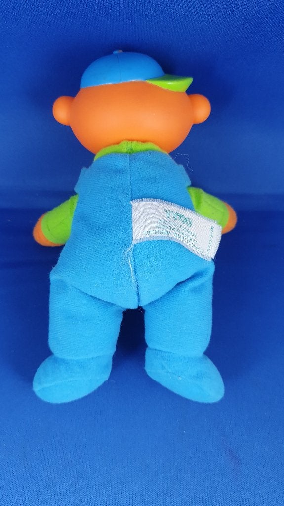 Ernie baby knuffel, vintage Tyco Babies 1998. 15 cm. T4, Tweedehands verkoop, Tweedehands verkoop, Gebruikt, Overige typen