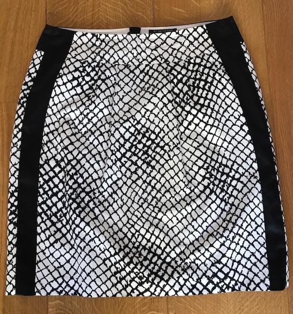 STRENESSE damesrok (Gabriele Strehle) zwart-wit maat 38, Maat 38/40 (M), Overige kleuren, Strenesse, Verzenden