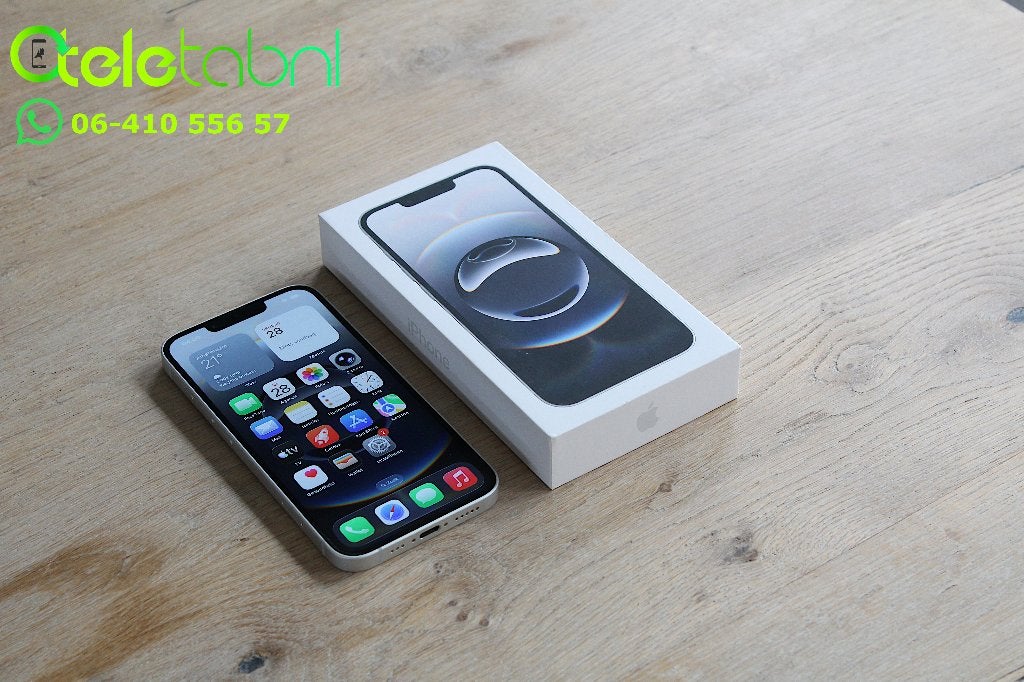 Apple iPhone 16e - 128GB - Wit | Batterijconditie 96%