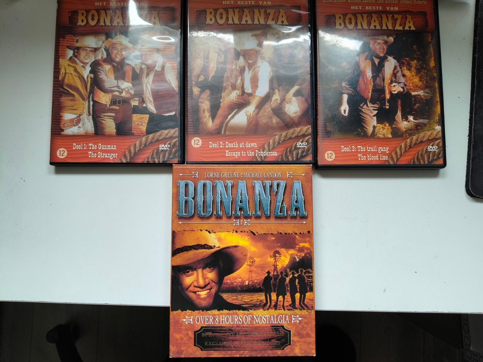 Bonanza DVD Collectie - Het Beste Van (4 DVD's), Engels, Verzenden, Eerste persing, Zo goed als nieuw