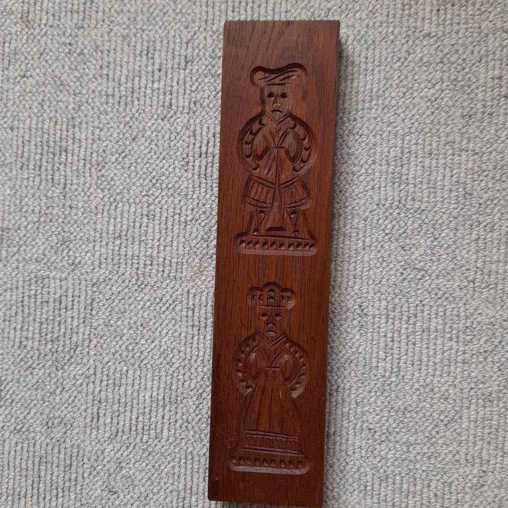 Speculaas- Koekplank, Ophalen, Hout, Handgemaakt, Landelijk