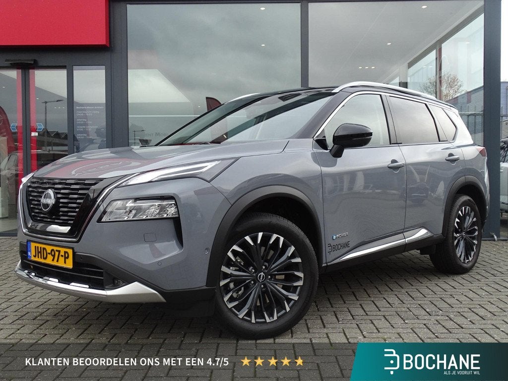 Nissan X-Trail 1.5 e-4orce Tekna Plus 4WD 7p. | PANORAMADAK, Auto's, Nissan, Bedrijf, Te koop, X-Trail, 360° camera, 4x4, ABS