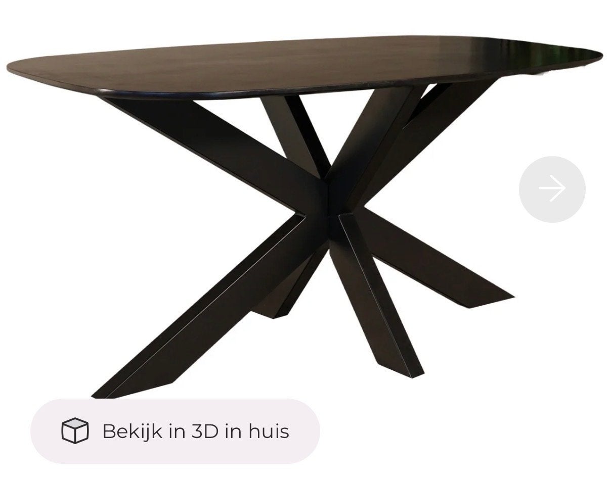 Mango houten tafelblad - Nieuw met kleine beschadiging, Ophalen, Nieuw, 50 tot 100 cm, Overige vormen
