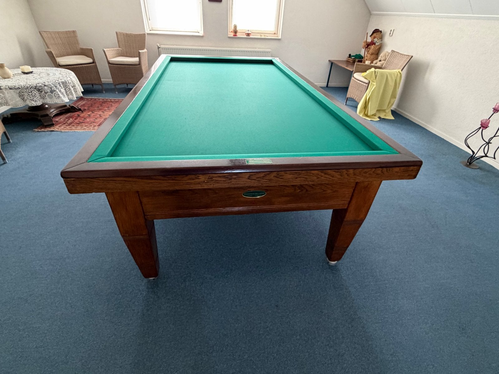 Complete Biljarttafel - Champion Biljarts (verwarmd), Ophalen, Gebruikt, Biljarttafel