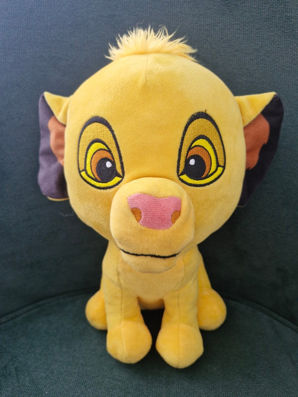 Disney Simba Knuffel - De Leeuwenkoning (met geluid), Kinderen en Baby's, Speelgoed | Knuffels en Pluche, Disney, Geel, Ophalen of Verzenden