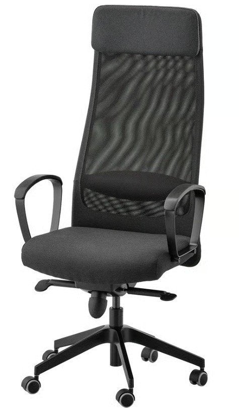 Ikea Markus bureaustoel / gamestoel / chair, Huis en Inrichting, Bureaustoelen, Ophalen, Gebruikt, Zwart, Bureaustoel