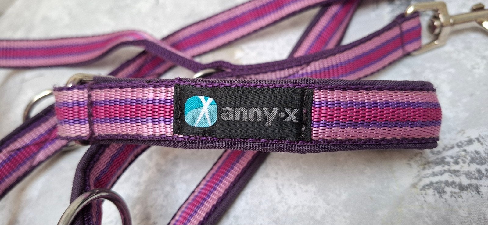 AnnyX hondenriem, 3 meter lang en 2,5cm breed, Ophalen of Verzenden, Zo goed als nieuw, Hondenriem