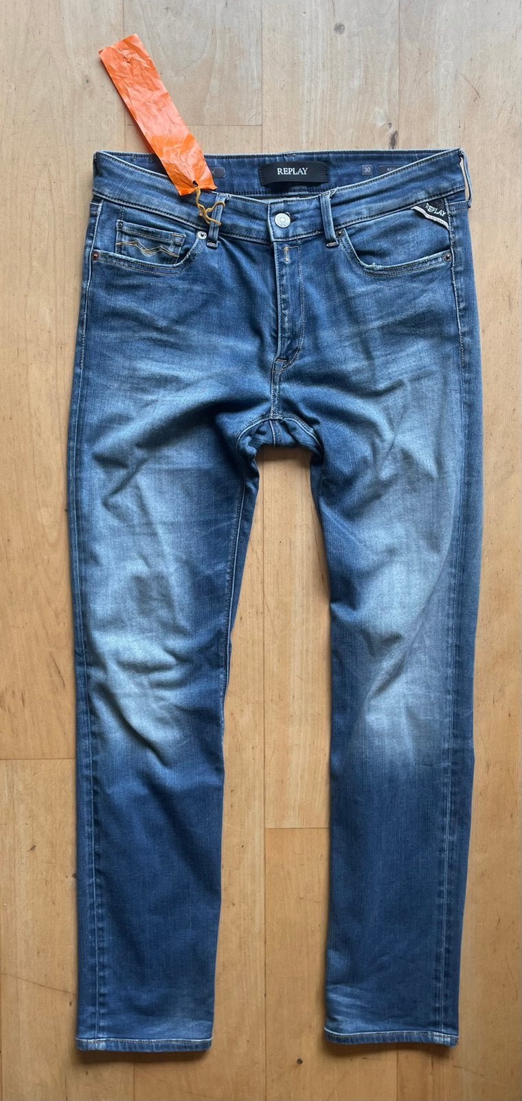 Replay jeans New Luz Hyperflex W30 L32 Blauw, Ophalen of Verzenden, Blauw, W30 - W32 (confectie 38/40)