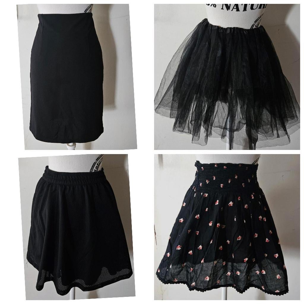 Diverse zwarte rokjes maat M, Kleding | Dames, Rokken, Maat 38/40 (M), Diverse merken, Zwart, Ophalen of Verzenden