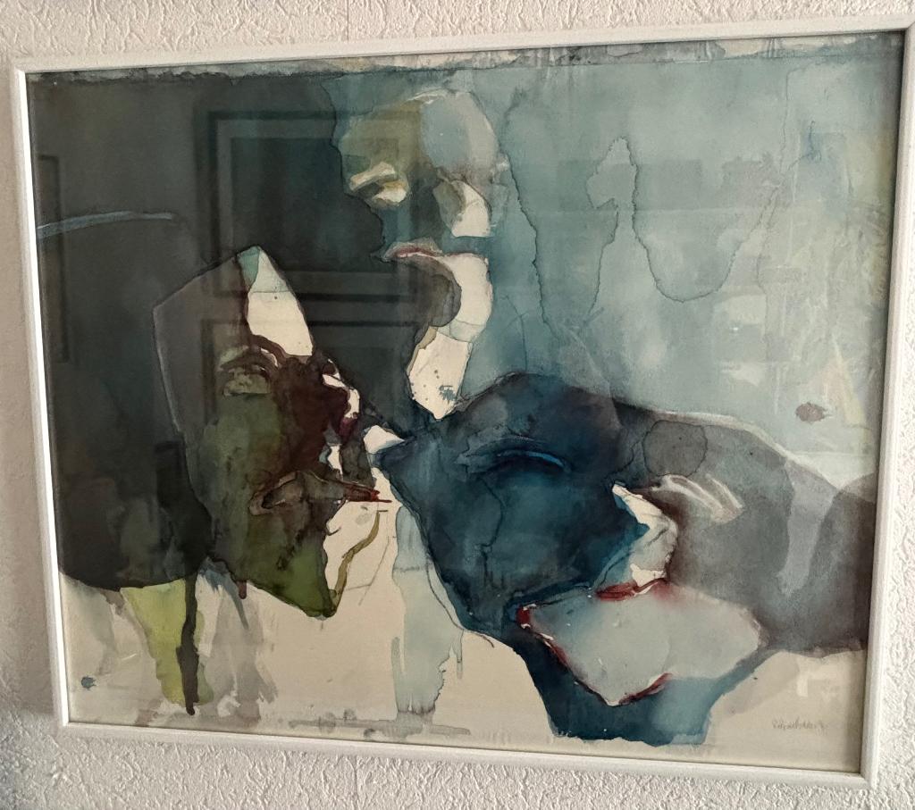 Schilderij piet de Ridder, Ophalen