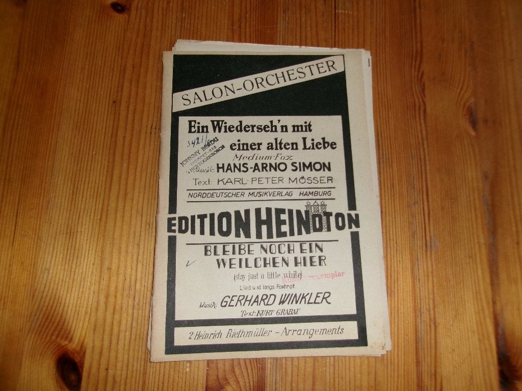 Edition Heinoton - Gerhard Winkler / Hans Arno Simon, Muziek en Instrumenten, Bladmuziek, Gebruikt, Ophalen of Verzenden, Piano
