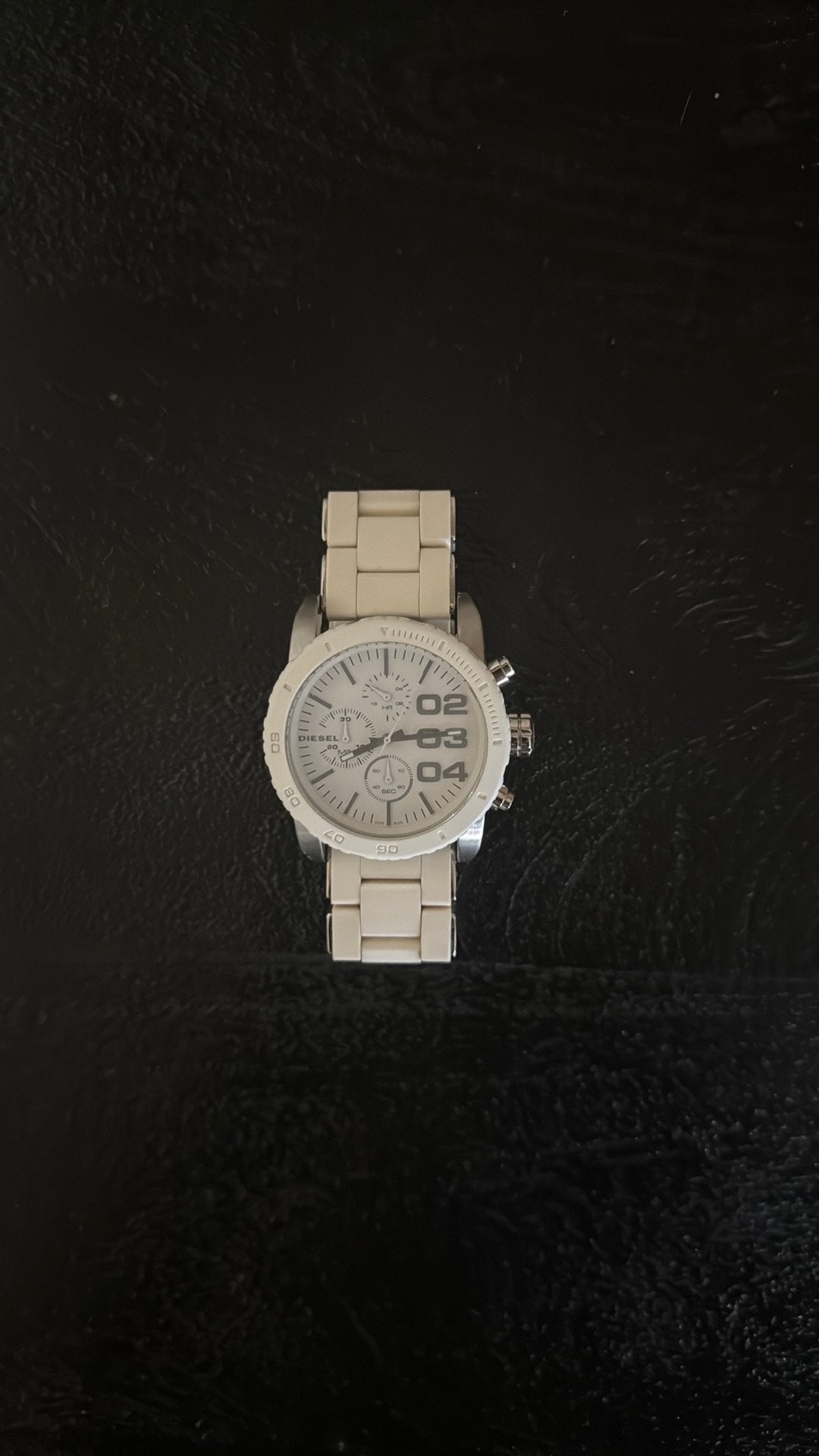 Zeer net Diesel dames horloge wit DZ5306, Ophalen of Verzenden, Zo goed als nieuw, Overige merken