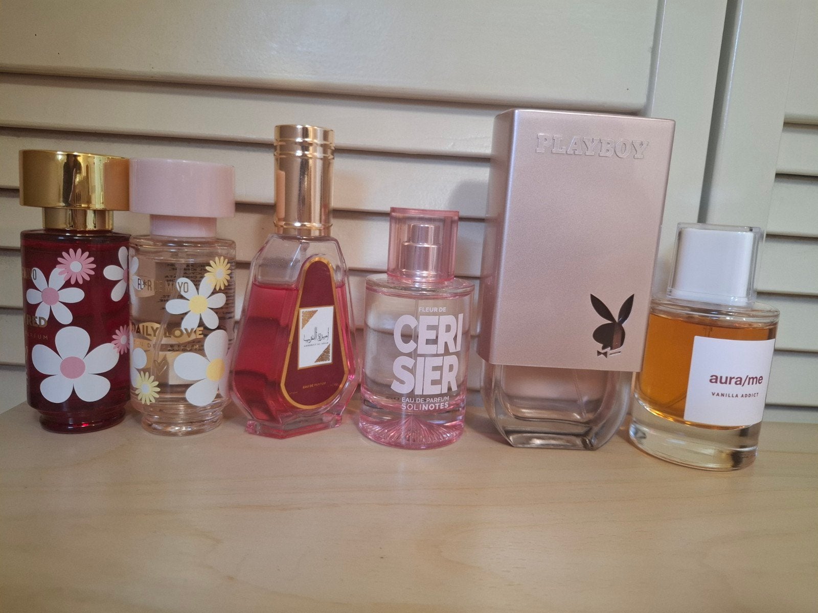 Parfumcollectie: Solinotes, Playboy, Aura/Me, Flor de Mayo, Ophalen of Verzenden, Zo goed als nieuw