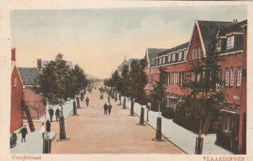 vlaardingen- cronjestraat, Verzamelen, Ophalen of Verzenden, Voor 1920, Zuid-Holland