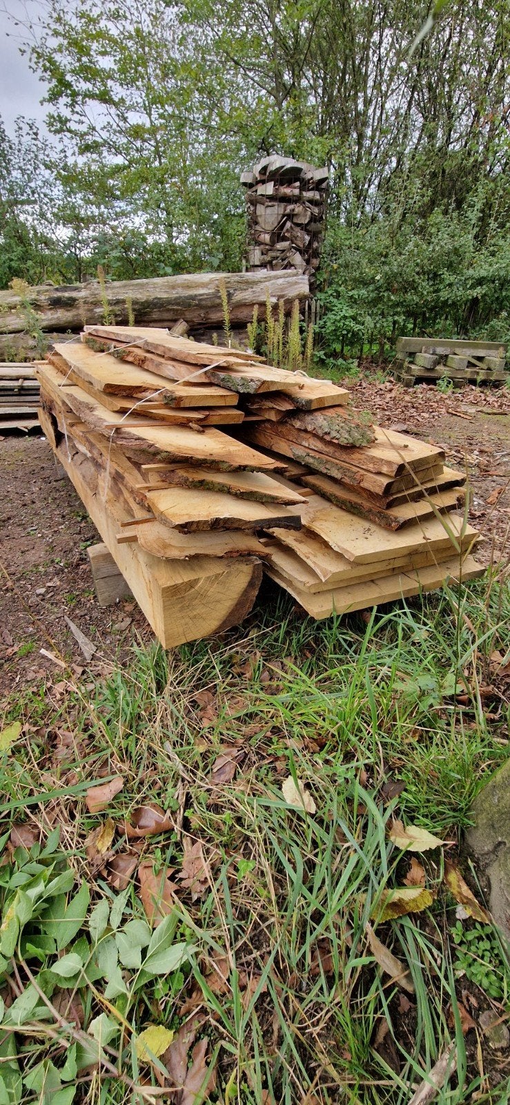 Rustiek Inlands Eikenhout - Diverse Breedtes en Diktes, Ophalen, 25 tot 50 mm, Eiken, Nieuw