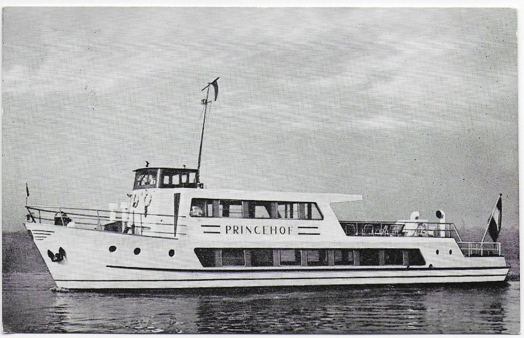 Toeristen Boot Princehof Ansichtkaart Uit 1969 ( B513), Ophalen of Verzenden, 1960 tot 1980, Gelopen