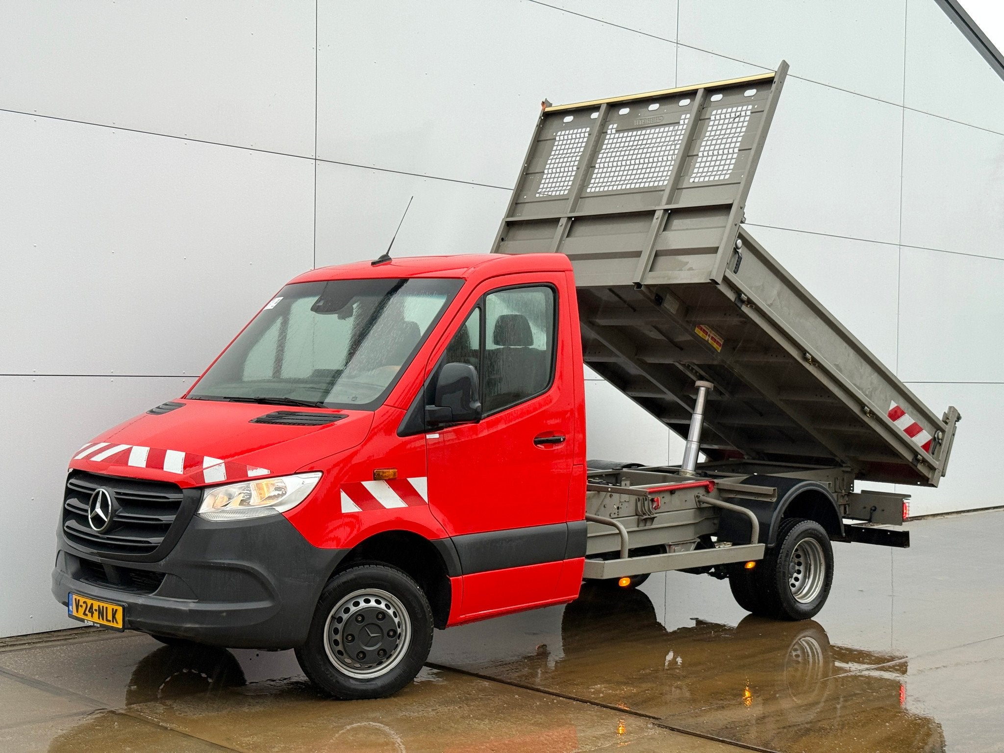 Kipper Dubbellucht 3.5t Trekhaak Climate Control Cruise Cont, Auto's, 2680 kg, Achterwielaandrijving, Euro 6, 4 cilinders
