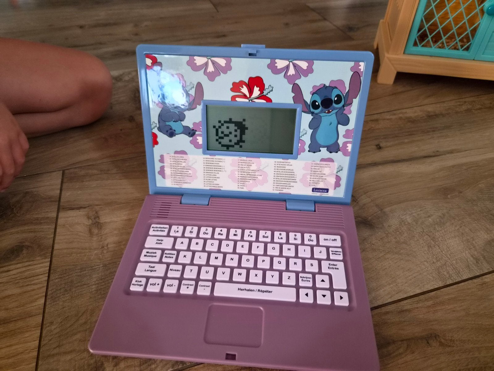 Lexibook Disney Stitch Educatieve Laptop voor Kinderen, Ophalen of Verzenden, Gebruikt, Taal en Lezen