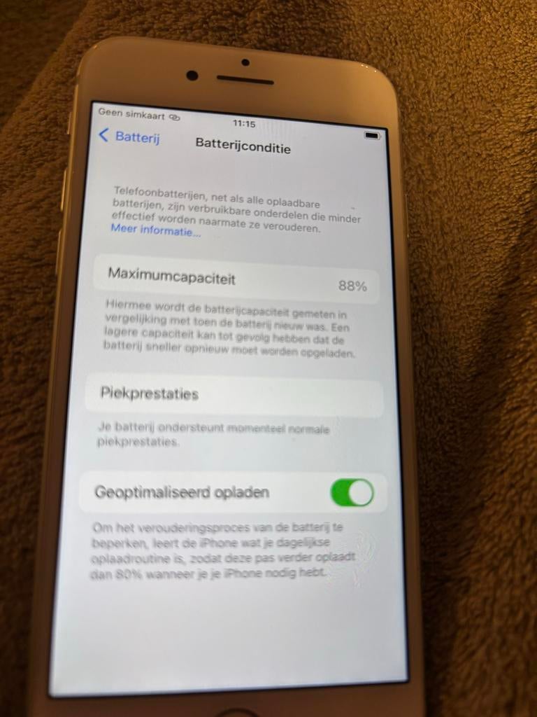 Apple iPhone 8 - Wit - 64GB - Goede staat, Telecommunicatie, Mobiele telefoons | Apple iPhone, Ophalen, Wit, Zo goed als nieuw