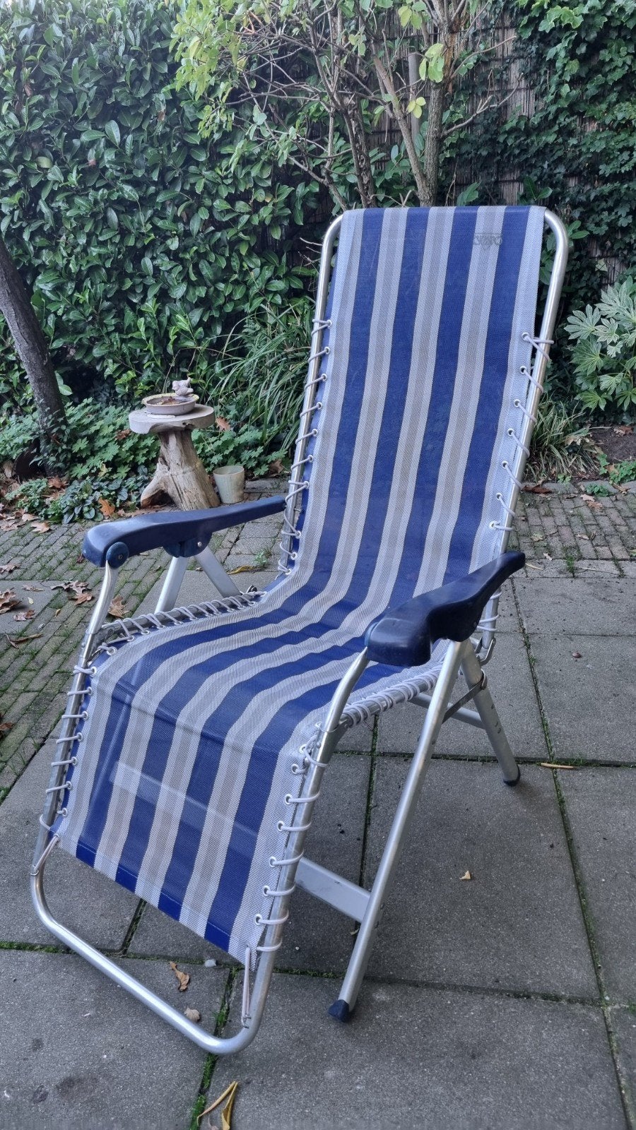 Crespo Relaxstoel - Comfortabel en Verstelbaar, Ophalen, Gebruikt, Aluminium, Inklapbaar