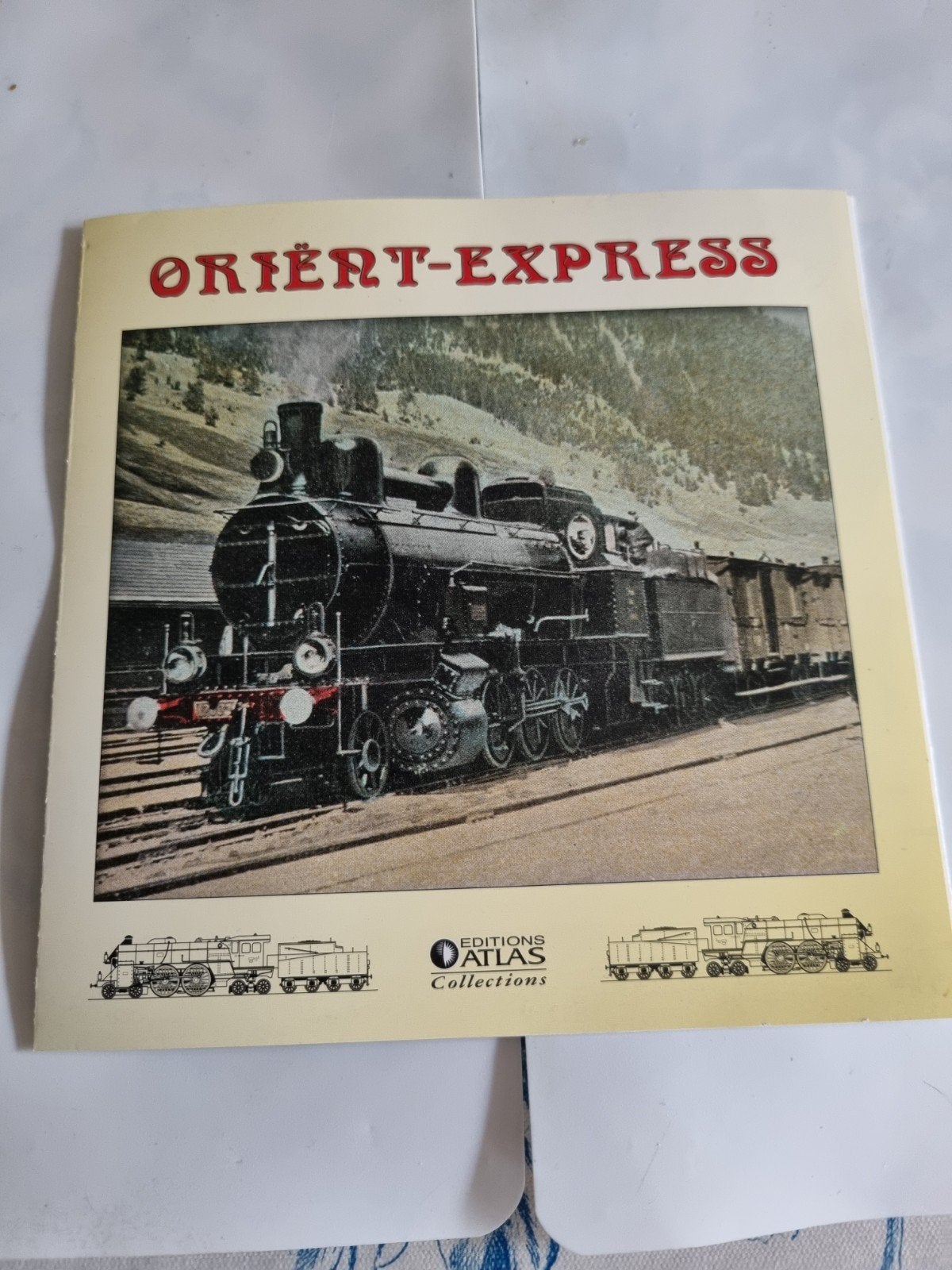 Oriënt-Express Treinset met Locomotief en Wagons, Hobby en Vrije tijd, Modeltreinen | H0, Ophalen of Verzenden, Zo goed als nieuw